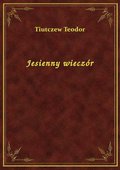 Jesienny wieczór - ebook