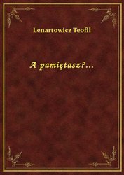 : A pamiętasz?... - ebook